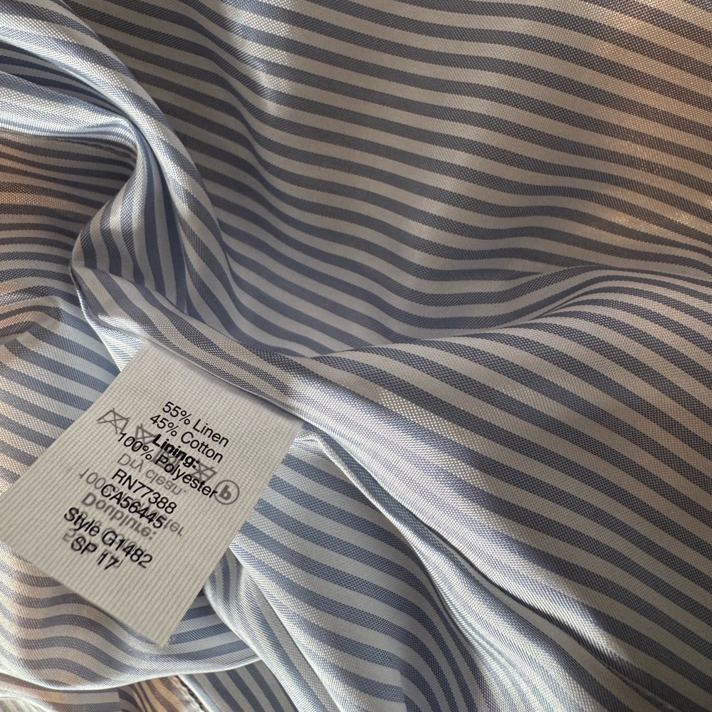 J. Crew Blue and White Gingham Blazer - Picture 8 of 11